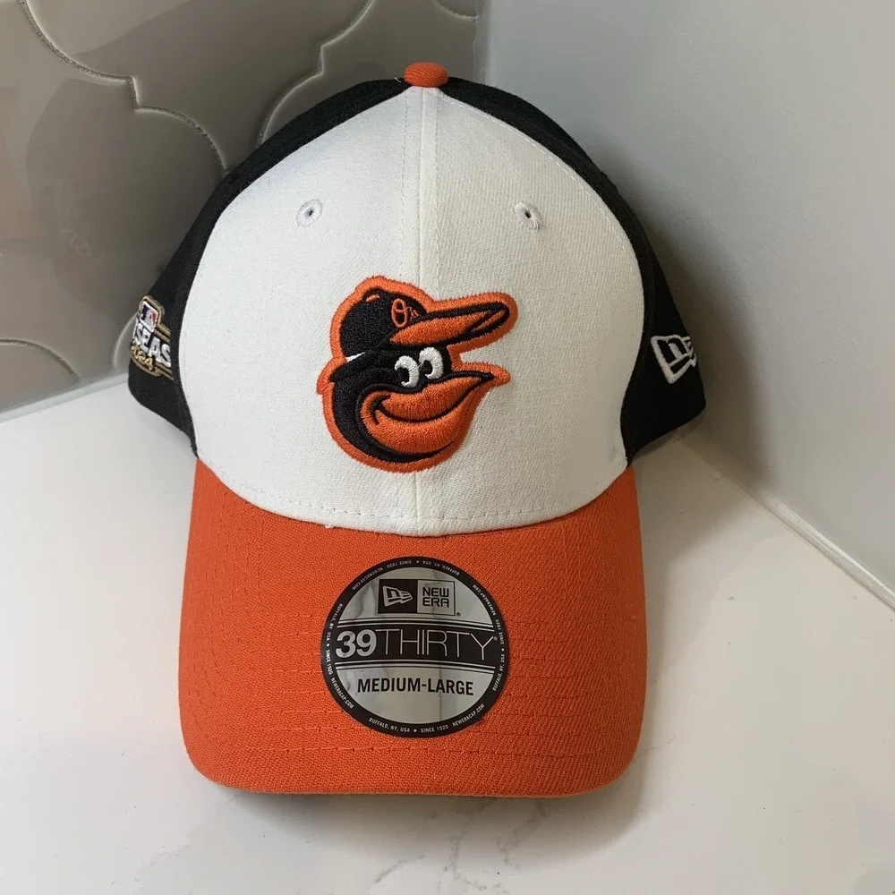 New Era Baltimore Orioles 39THIRTY MLB 2024 Postseason Black Hat Medium/Large